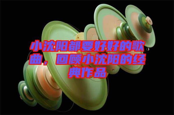 小沈陽都要好好的歌曲，回顧小沈陽的經(jīng)典作品
