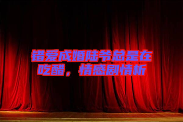 錯愛成婚陸爺總是在吃醋，情感劇情析