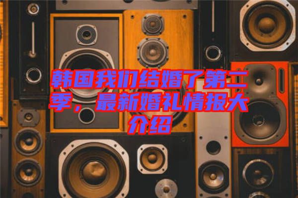 韓國(guó)我們結(jié)婚了第二季，最新婚禮情報(bào)大介紹