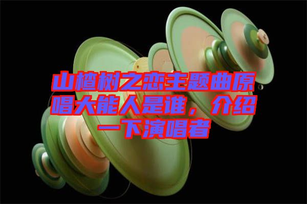 山楂樹(shù)之戀主題曲原唱大能人是誰(shuí)，介紹一下演唱者