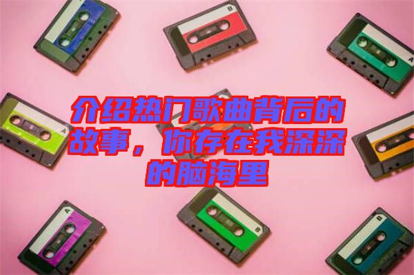 介紹熱門歌曲背后的故事，你存在我深深的腦海里