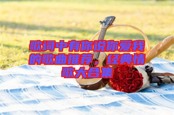 歌詞中有你說你愛我的歌曲推薦，經(jīng)典情歌大合集