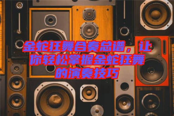 金蛇狂舞合奏總譜，讓你輕松掌握金蛇狂舞的演奏技巧
